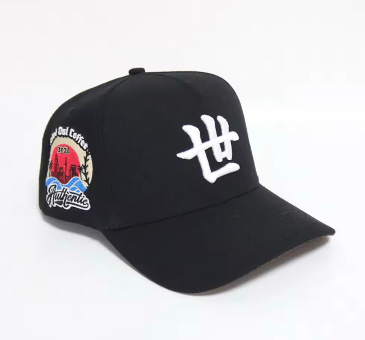 Authentic x Soled Out Coffee - Los Angeles Champions Hat - BLK