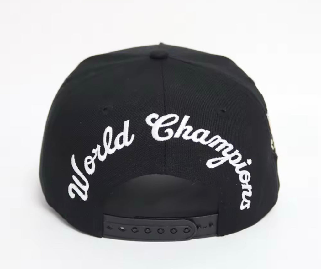 Authentic x Soled Out Coffee - Los Angeles Champions Hat - BLK