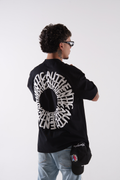 "Authentic" Circle Print –  Oversized Graphic Tee